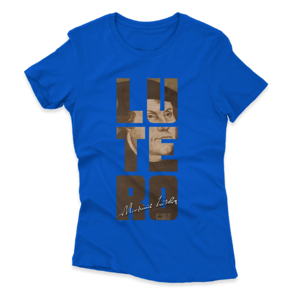 Camiseta Feminina Ele Rei – Lutero Signature Nº3 - Imagem 3