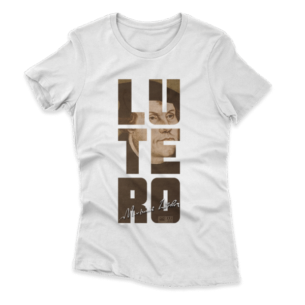 Camiseta Feminina Ele Rei – Lutero Signature Nº3 - Imagem 4