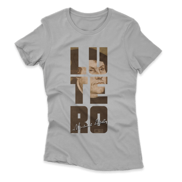 Camiseta Feminina Ele Rei – Lutero Signature Nº3 - Imagem 5