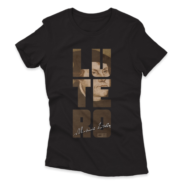 Camiseta Feminina Ele Rei – Lutero Signature Nº3 - Imagem 6