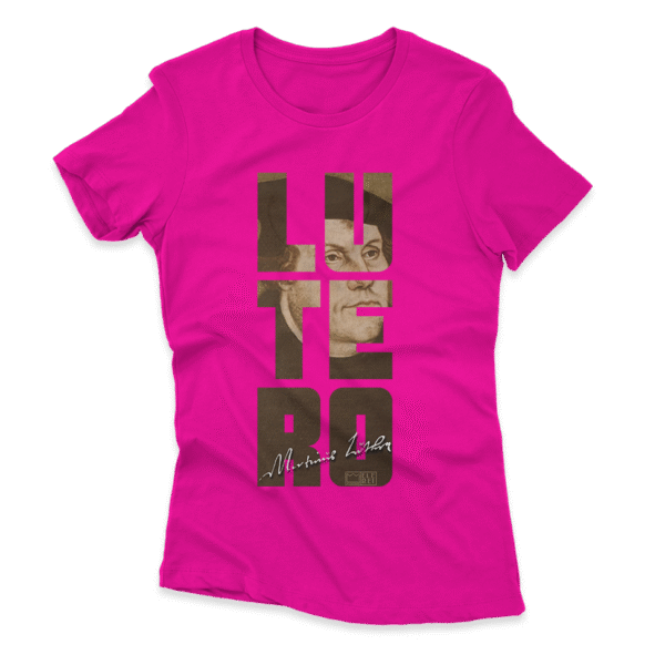 Camiseta Feminina Ele Rei – Lutero Signature Nº3 - Imagem 7