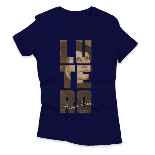 Camiseta Feminina Ele Rei – Lutero Signature Nº3 - Imagem 2