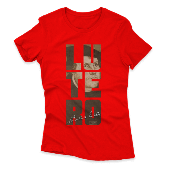 Camiseta Feminina Ele Rei – Lutero Signature Nº3 - Imagem 8