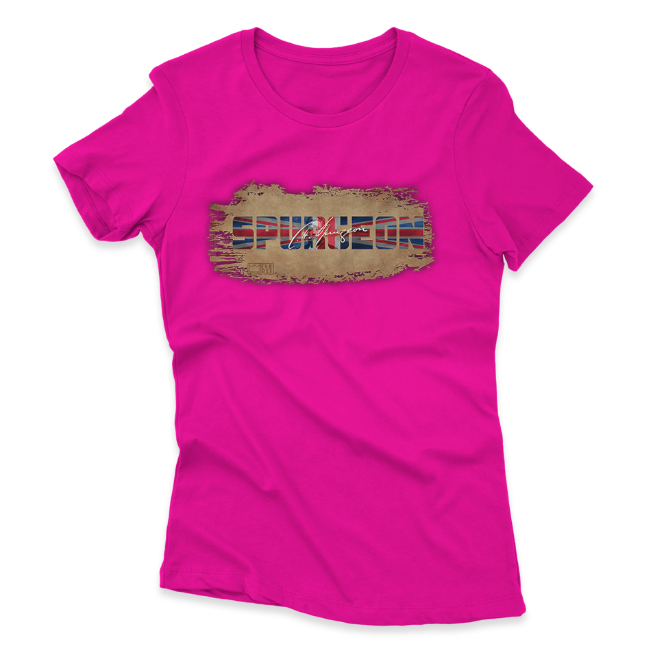 Camiseta Feminina Ele Rei – Spurgeon Signature Nº2