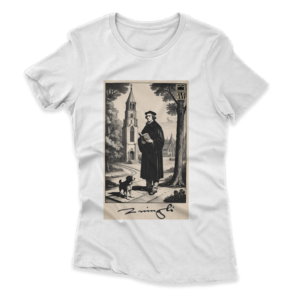 Camiseta Feminina Ele Rei – Zwingli Signature Nº1 - Imagem 3