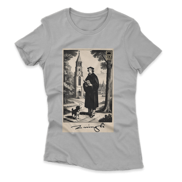 Camiseta Feminina Ele Rei – Zwingli Signature Nº1 - Imagem 4