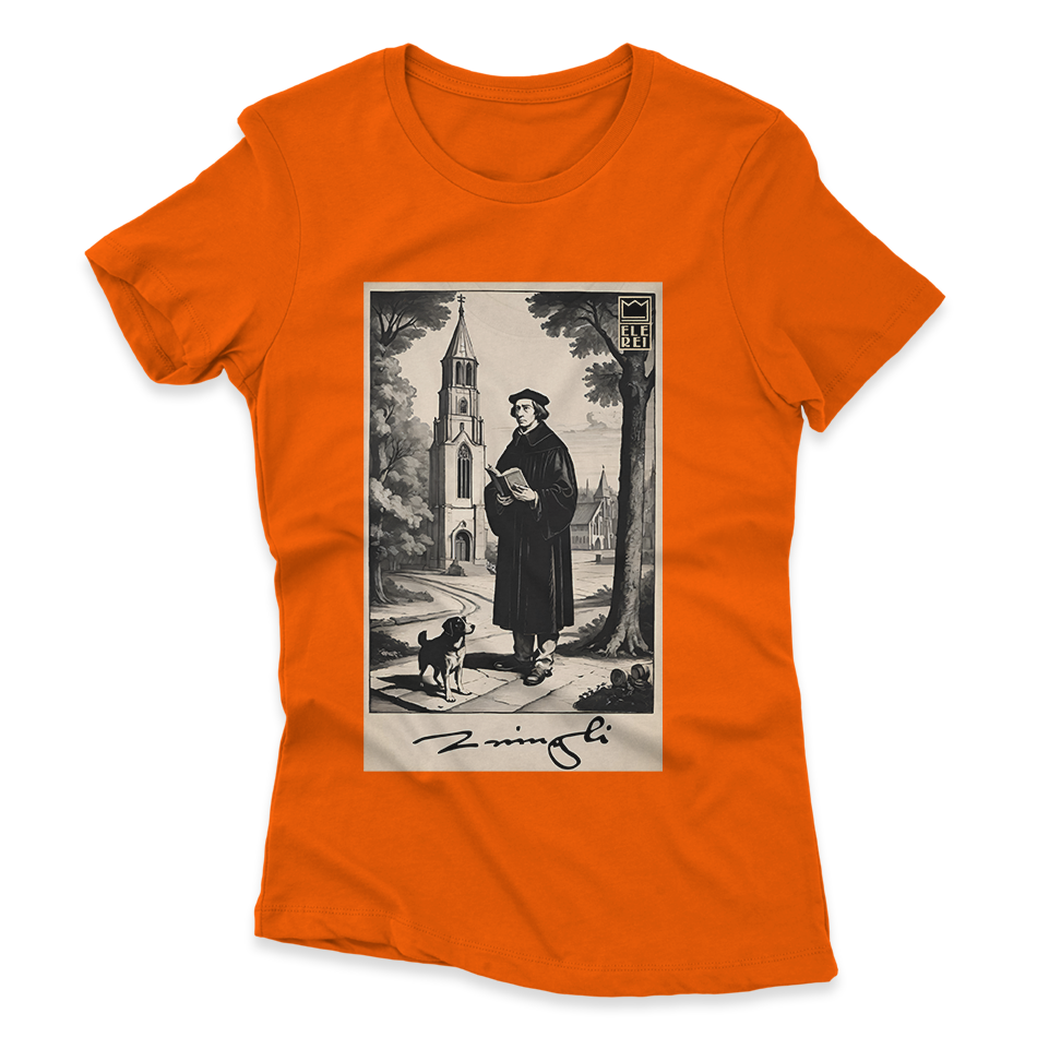 Camiseta Feminina Ele Rei – Zwingli Signature Nº1