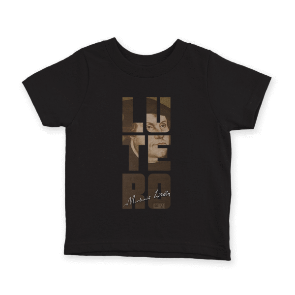 Camiseta Infantil Ele Rei – Lutero Signature Nº3 - Imagem 4