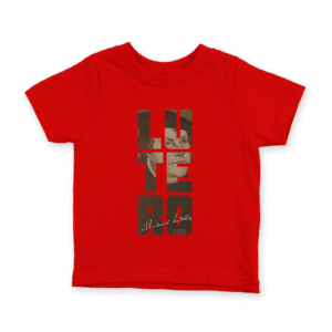 Camiseta Infantil Ele Rei – Lutero Signature Nº3