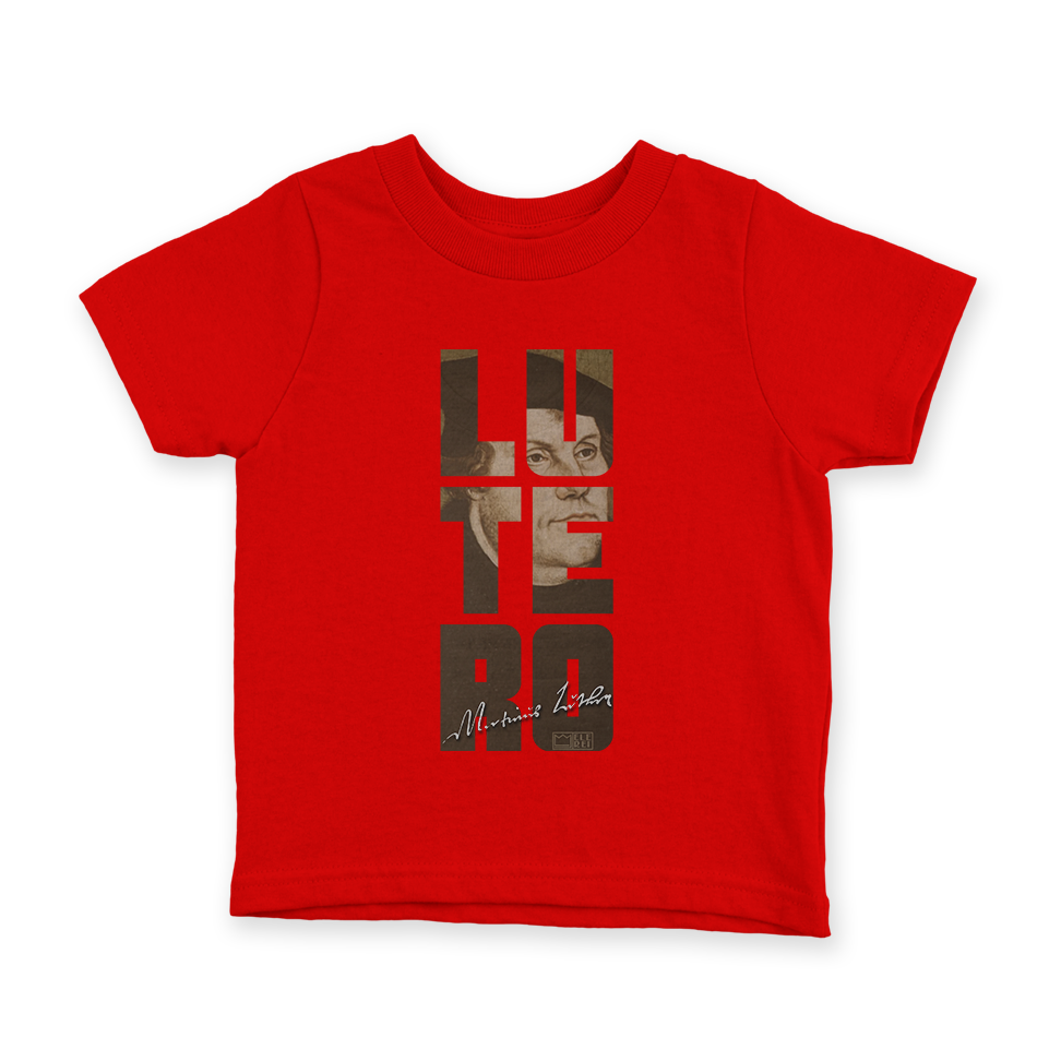Camiseta Infantil Ele Rei – Lutero Signature Nº3