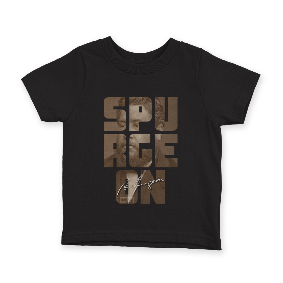 Camiseta Infantil Ele Rei – Spurgeon Signature Nº3