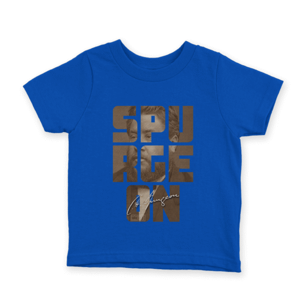 Camiseta Infantil Ele Rei – Spurgeon Signature Nº3 - Imagem 2