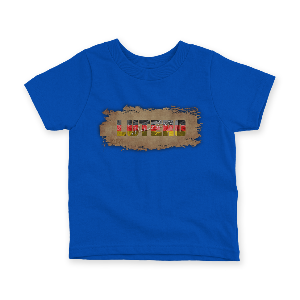 Camiseta Infantil Ele Rei – Lutero Signature Nº2