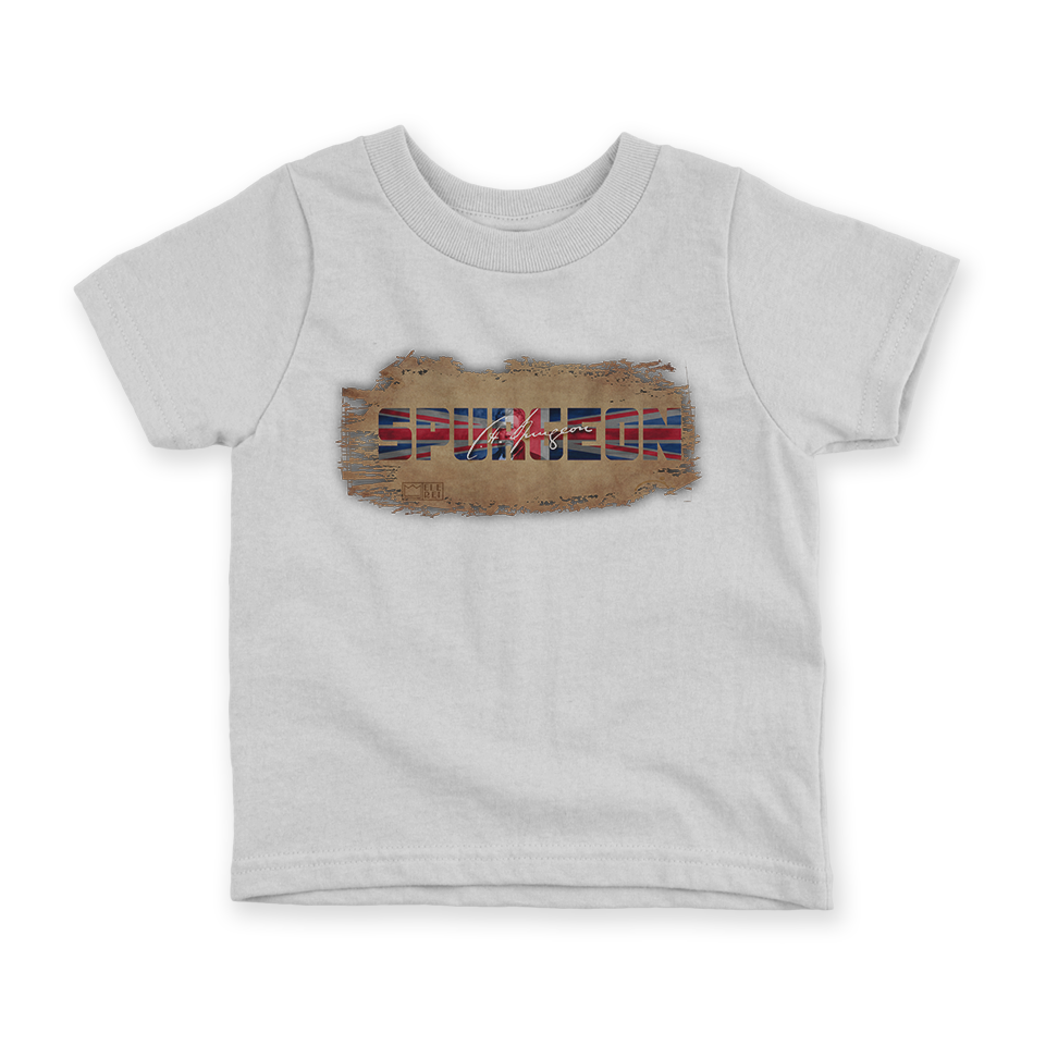 Camiseta Infantil Ele Rei – Spurgeon Signature Nº2