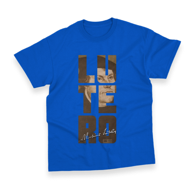 Camiseta Masculina Ele Rei – Lutero Signature Nº3 - Imagem 3