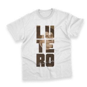 Camiseta Masculina Ele Rei – Lutero Signature Nº3