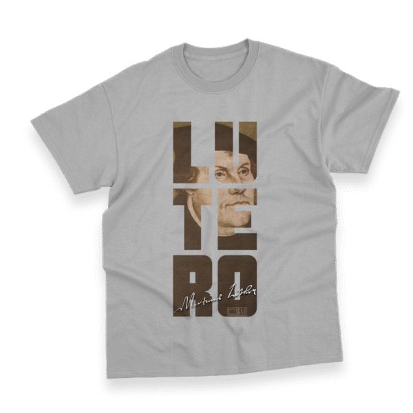 Camiseta Masculina Ele Rei – Lutero Signature Nº3 - Imagem 4