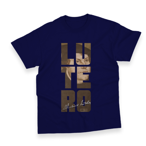 Camiseta Masculina Ele Rei – Lutero Signature Nº3 - Imagem 2
