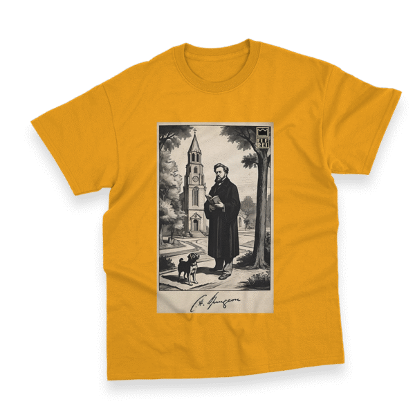 Camiseta Masculina Ele Rei – Spurgeon Signature Nº1 - Imagem 11