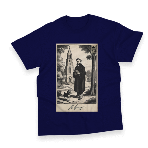 Camiseta Masculina Ele Rei – Spurgeon Signature Nº1 - Imagem 12
