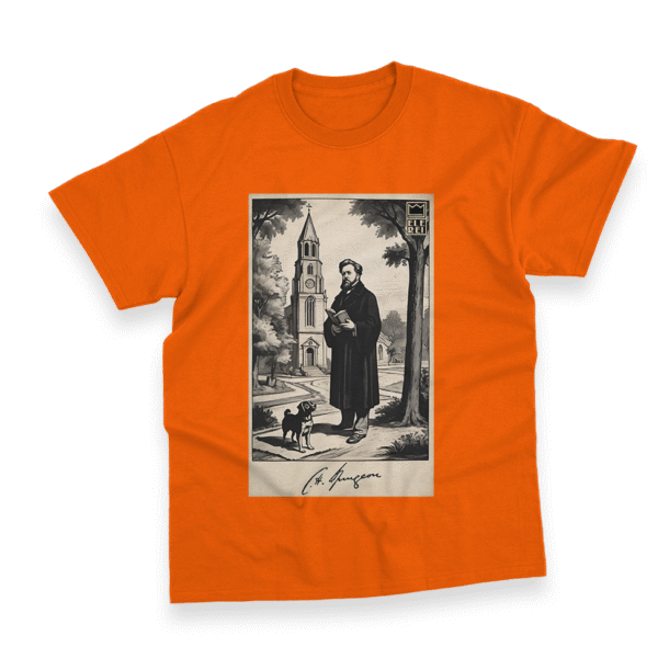 Camiseta Masculina Ele Rei – Spurgeon Signature Nº1 - Imagem 5