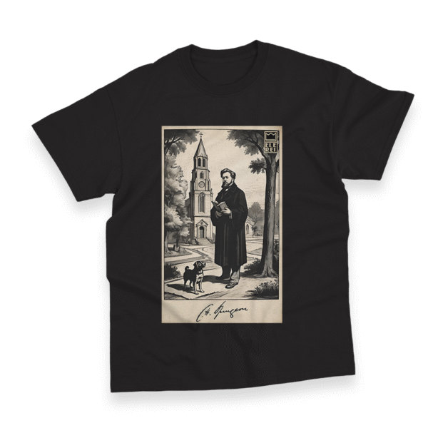 Camiseta Masculina Ele Rei – Spurgeon Signature Nº1 - Imagem 6