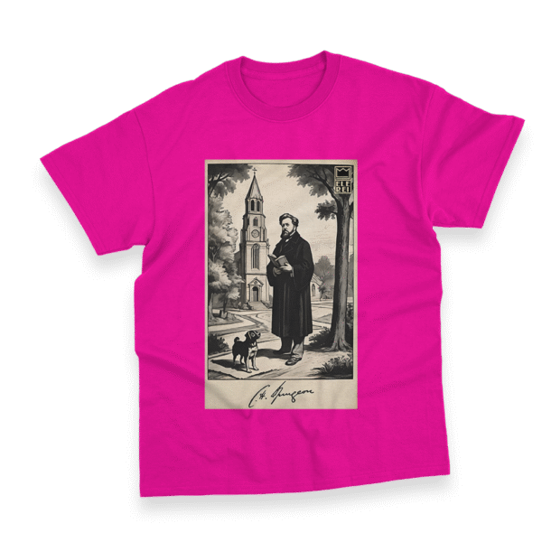 Camiseta Masculina Ele Rei – Spurgeon Signature Nº1 - Imagem 7
