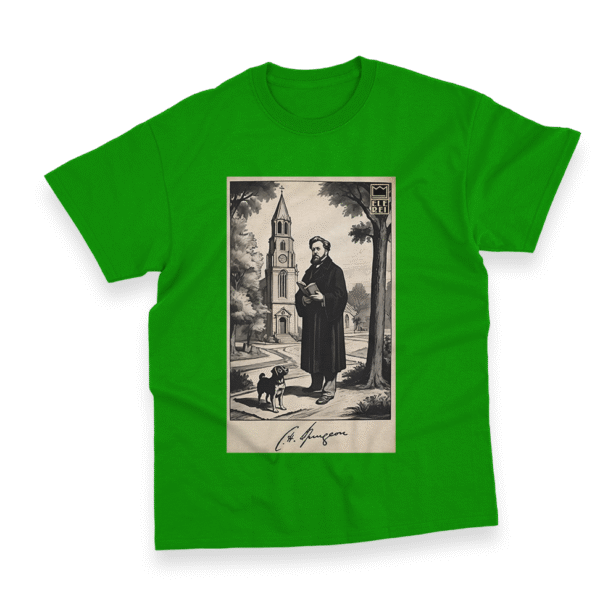Camiseta Masculina Ele Rei – Spurgeon Signature Nº1