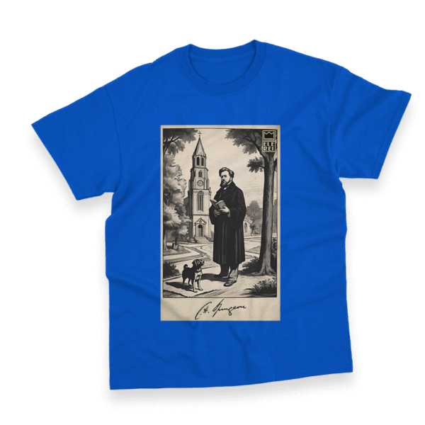 Camiseta Masculina Ele Rei – Spurgeon Signature Nº1 - Imagem 2