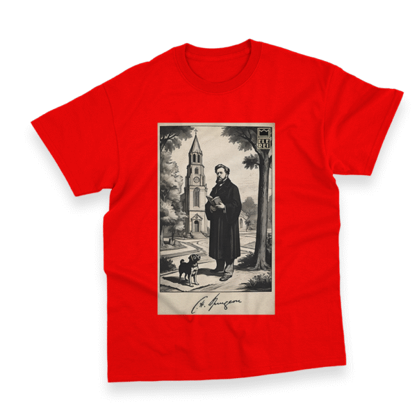Camiseta Masculina Ele Rei – Spurgeon Signature Nº1 - Imagem 8