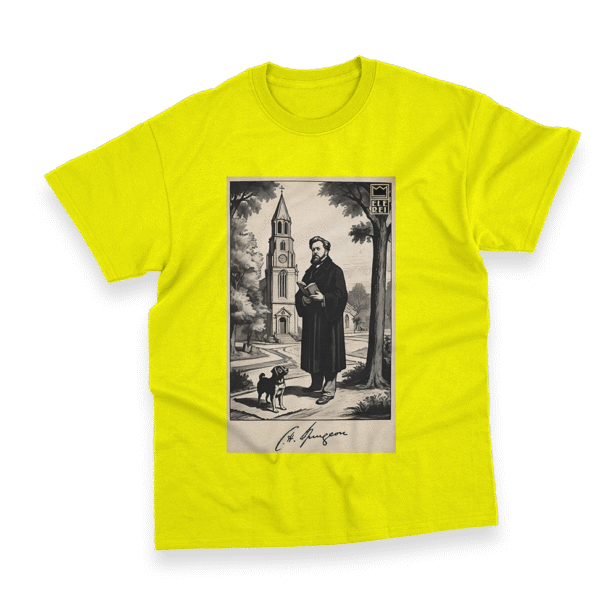 Camiseta Masculina Ele Rei – Spurgeon Signature Nº1 - Imagem 10