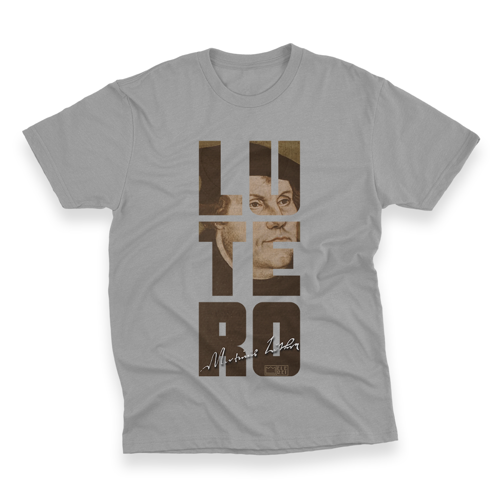 Camiseta Plus Size Ele Rei – Lutero Signature Nº3