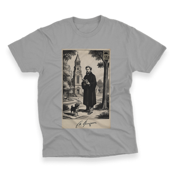 Camiseta Plus Size Ele Rei – Spurgeon Signature Nº1 - Imagem 3