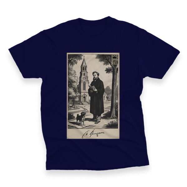 Camiseta Plus Size Ele Rei – Spurgeon Signature Nº1 - Imagem 4
