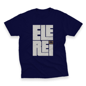 Camiseta Plus Size Ele Rei – Escrita – Encaixe