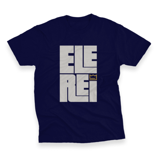 Camiseta Plus Size Ele Rei – Escrita – Encaixe