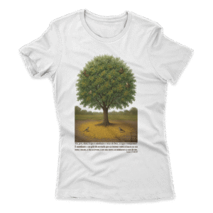Camiseta Feminina Ele Rei – Lucas 13:18-19 (O Grão de Mostarda)