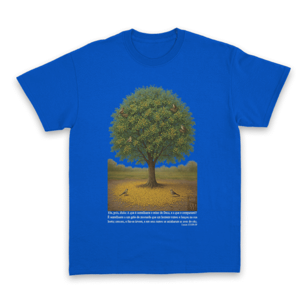 Camiseta Masculina Ele Rei – Lucas 13:18-19 (O Grão de Mostarda) - Imagem 10