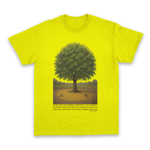 Camiseta Masculina Ele Rei – Lucas 13:18-19 (O Grão de Mostarda) - Imagem 2